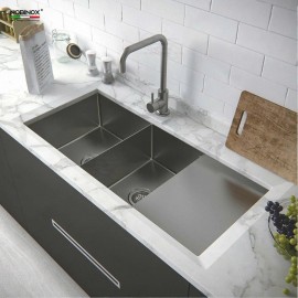 CHẬU RỬA BÁT 2 HỐ NOBINOX LIKEN NL748