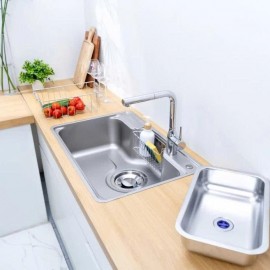 CHẬU RỬA BÁT 1 HỐ NOBINOX LIKEN NL725D