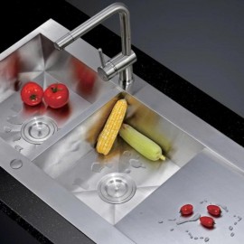 CHẬU RỬA BÁT 2 HỐ NOBINOX LIKEN NL749
