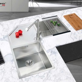 CHẬU RỬA BÁT 2 HỐ NOBINOX LIKEN NL700