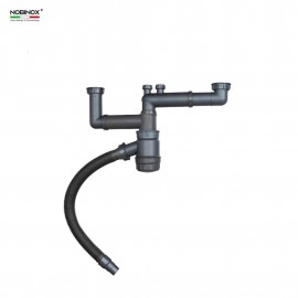 CHẬU RỬA BÁT 2 HỐ NOBINOX LIKEN NL700