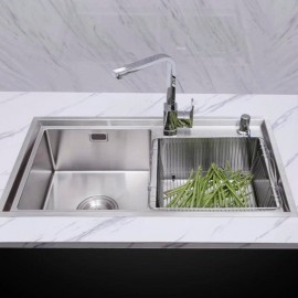 CHẬU RỬA BÁT 2 HỐ NOBINOX LIKEN NL786