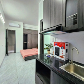 Bếp từ, chậu rửa bát, hút mùi cho công trình , dự án , chung cư mini