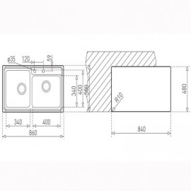 Chậu Rửa Bát Teka Stage 2B