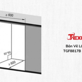 Máy rửa bát Texgio TGF 8817B Perfect