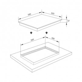 Bếp Kết Hợp Điện Từ MIR 593