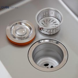 Chậu rửa bát Kluger KU6045FS Basic - Tặng vòi - Chống Xước - Bảo Hành 10 Năm