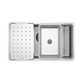 Chậu rửa bát chống xước Workstation Sink Dekor KONOX 8044SU