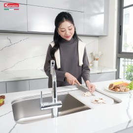Chậu rửa bát chống xước phong cách Nhật TARI 7851SR