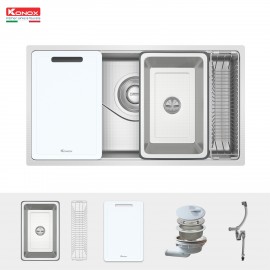 Chậu rửa bát chống xước phong cách Nhật TARI 8748SR