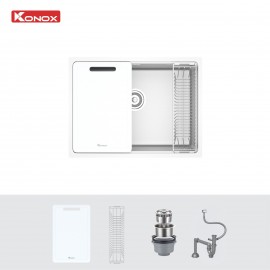 Chậu rửa bát phong cách Nhật bề mặt mịn Tari 6448SM