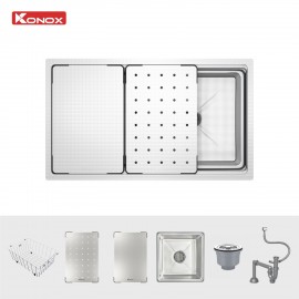 Chậu rửa bát chống xước Workstation Sink – Undermount Sink KN8644SU Dekor