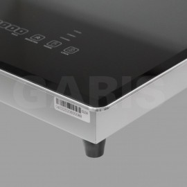 Bếp từ 2 vùng nấu, kính vát 4 cạnh, viền hợp kim nhôm Aviation Shield G1214