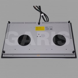 Bếp từ 2 vùng nấu, kính vát 4 cạnh, viền hợp kim nhôm Aviation Shield G1216