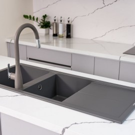 Chậu rửa bát Granite Sink Livello Smart 1160 – Grey