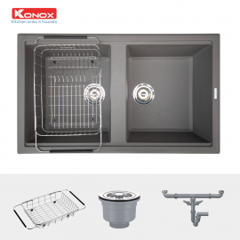 Chậu rửa bát Granite Sink Phoenix Smart 860 – Grey