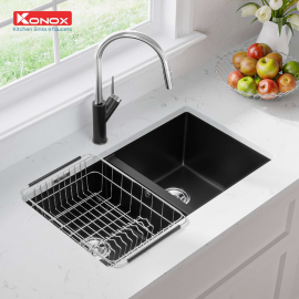 Chậu rửa bát Granite Sink Veloci 760D – Black