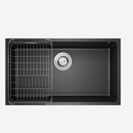 Chậu rửa bát Granite Sink Naros 760S – Black