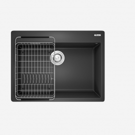 Chậu rửa bát Granite Sink Ruvita 680 – Black