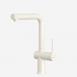 Vòi rửa bát dây rút Stream Smart - Nude