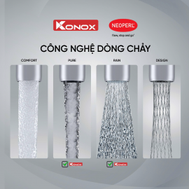 Vòi rửa bát dây rút Stream Smart - Nude