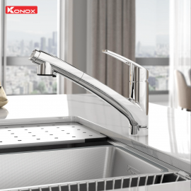 Vòi rửa bát phong cách Nhật Bản Kira Chrome