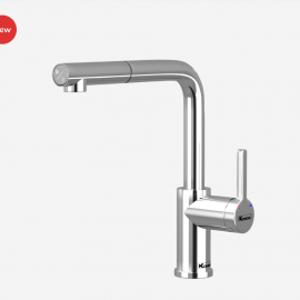 Vòi rửa bát dây rút Lumo Smart Chrome