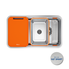 Chậu rửa bát chống xước phong cách Nhật Tari Smart 8047