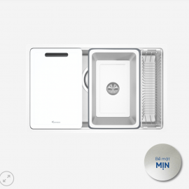 Chậu rửa bát phong cách Nhật bề mặt mịn Tari 7648SM