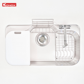 Chậu rửa bát phong cách Nhật bề mặt mịn Tari 9051SM