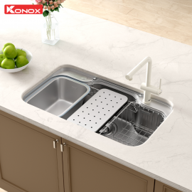 Chậu rửa bát chống xước Workstation Sink Dekor 8048SU