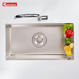 Chậu rửa bát chống xước Workstation Sink Dekor 8044SU