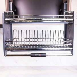 GIÁ BÁT ĐĨA NÂNG HẠ NAN OVAL SUS304 XL.70M