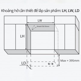 Giá bát đĩa nâng hạ điện Nhật Bản có sấy khô ML06H