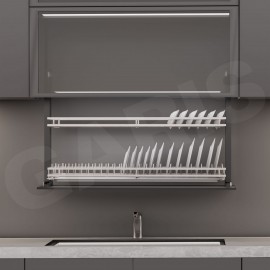 Giá bát đĩa nâng hạ điện GL06X giọng nói/cảm ứng