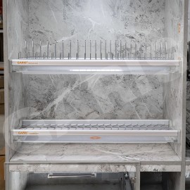 Giá bát đĩa cố định 2 tầng GB04C