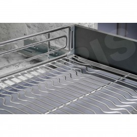 Giá xoong nồi vách hộp, rổ nan oval, cánh kéo MP02V