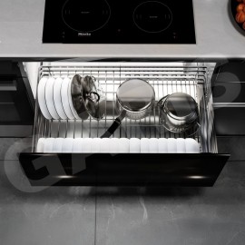 Giá bát đĩa, rổ nan dẹt, cánh kéo GDC2 ((Mã cũ GD02C)