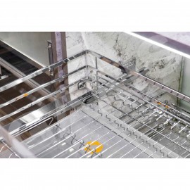 Giá bát đĩa, rổ nan dẹt, cánh kéo GDC2 ((Mã cũ GD02C)