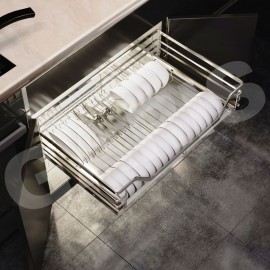 Giá bát đĩa, rổ nan dẹt, cánh mở GD04C