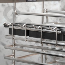 Giá để dao thớt, gia vị, chai lọ, rổ nan oval, cánh kéo GMV2 (Mã cũ MM02V)