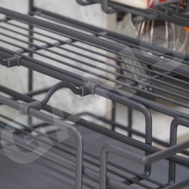 Giá để dao thớt, gia vị, chai lọ, rổ nan oval, cánh kéo GMN2 (Mã cũ MM02N)