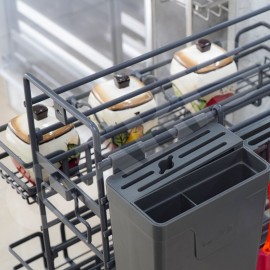 Giá để dao thớt, gia vị, chai lọ, rổ nan oval, cánh kéo GMN2 (Mã cũ MM02N)