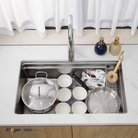 Chậu rửa bát Kluger KG7644FS Plus