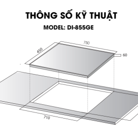 BẾP TỪ DI-855GE