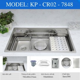 CHẬU RỬA KP – CR02 – 7848