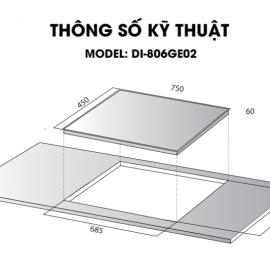 BẾP TỪ DI-806GE02