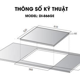 BẾP TỪ DI-866GE