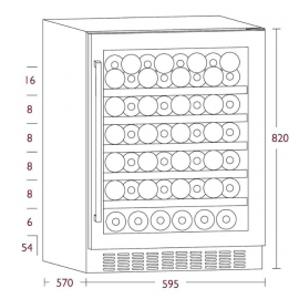 TỦ RƯỢU VANG KWEU-1156B