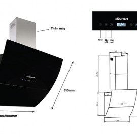 MÁY HÚT MÙI K-2080E